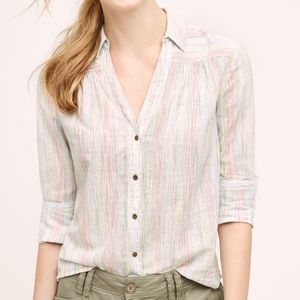 Anthropologie HoldingHorses Danova Button Down Top
